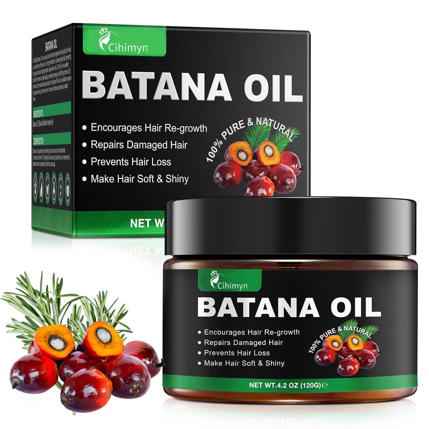 Batana oil, Batana cream, Hair care essential oil