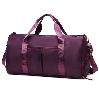 Gym Bag with Shoe Compartment