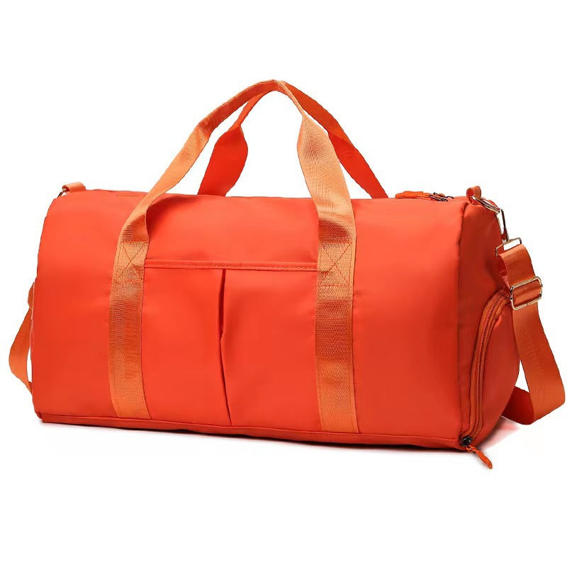 Gym Bag with Shoe Compartment