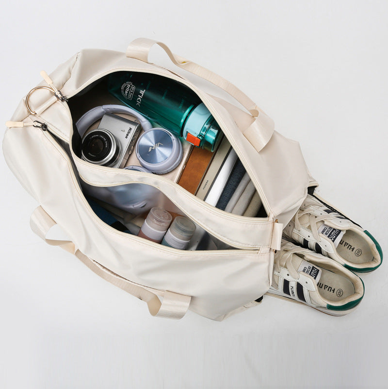 Gym Bag with Shoe Compartment