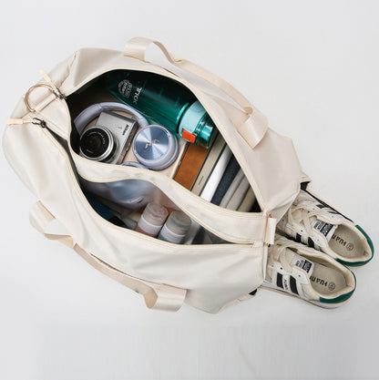 Gym Bag with Shoe Compartment